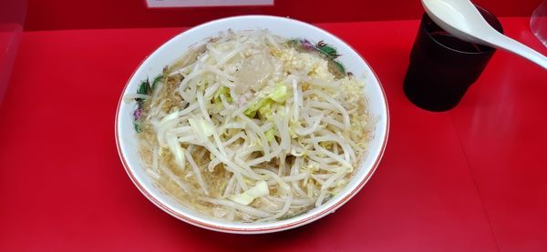 「小ブタ（全マシ）」@ラーメン二郎 京急川崎店の写真