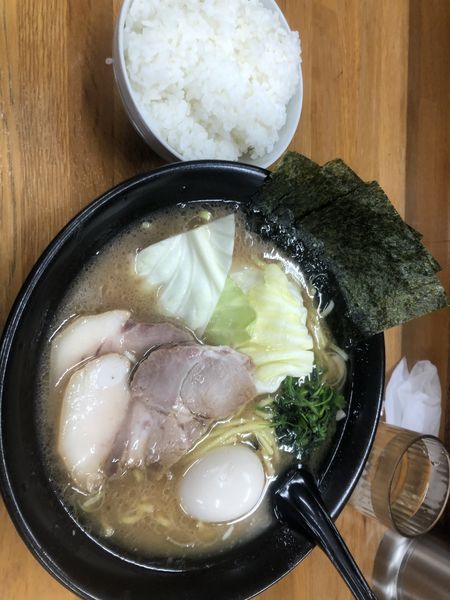 「超久々」@横浜ラーメン 萬年家の写真