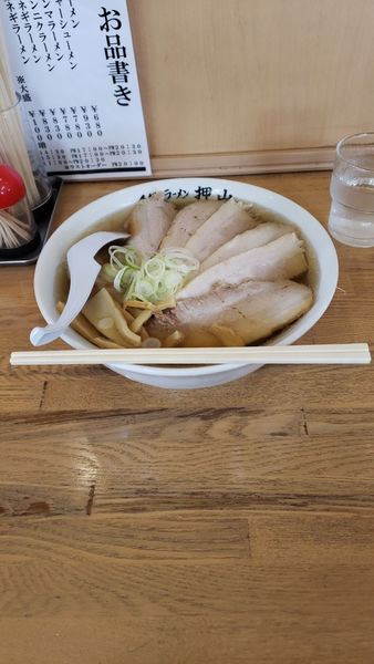 「チャーシューメン930円大盛100円」@佐野青竹手打ちラーメン 押山の写真