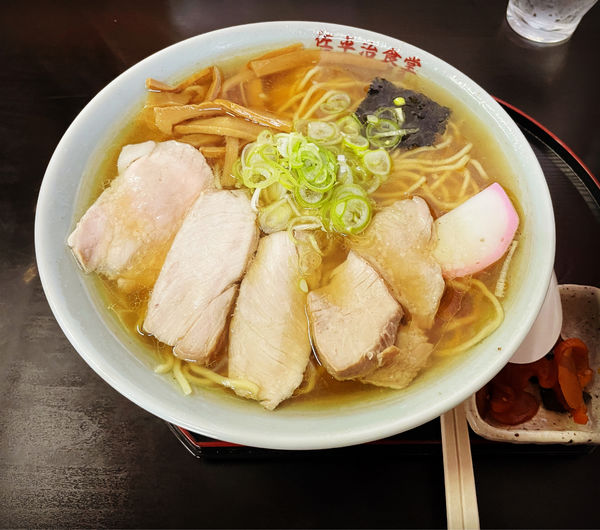 「中華そば大盛」@佐平治食堂の写真