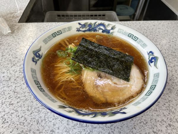 「正油ラーメン」@自家製麺 らーめん くぼ田の写真