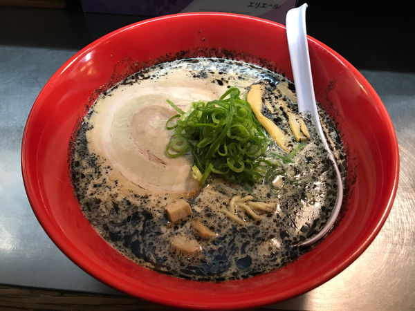 「黒　870円」@心斎橋 大阪麦風らーめんの写真