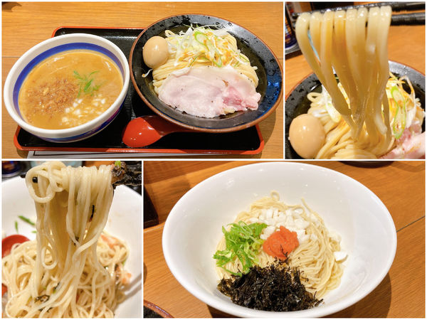 「【限定】味噌白湯つけめん＋半熟味玉＋本日限定和え玉」@鎌ヶ谷 製麺堂てつの写真