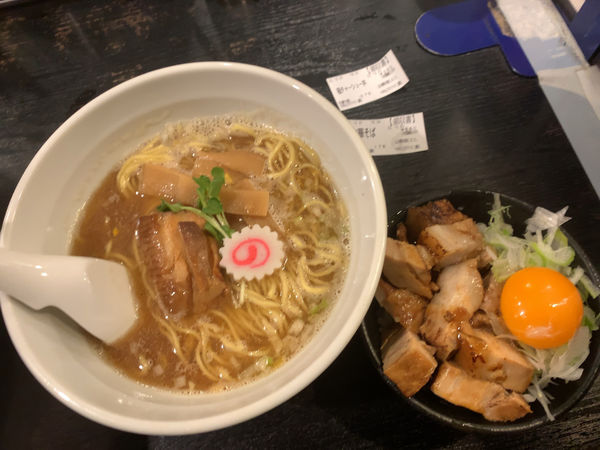 「中華そば880円」@つけめんTETSU 三鷹店の写真