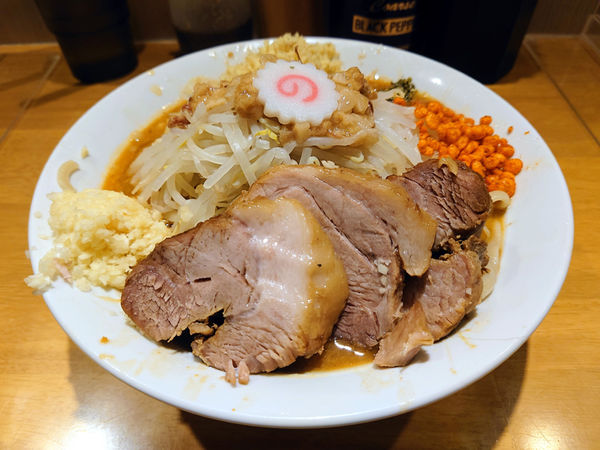 「限定 味噌ラーメン+しょうが」@麺屋 神工の写真