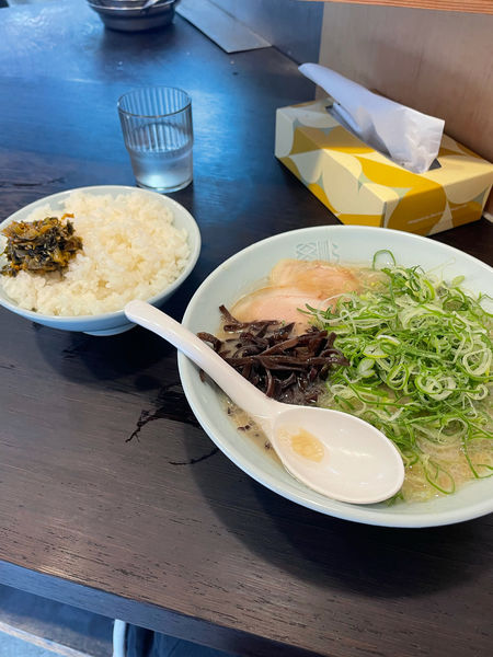 「ねぎらーめん」@博多濃麻呂 二子玉川店の写真