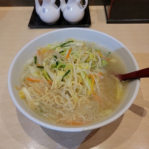「野菜タンメン」@和来亭 久米川店の写真