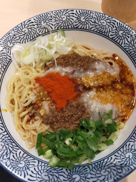 「豚麻辣油そば」@油そば 京都 太田中 小岩店の写真