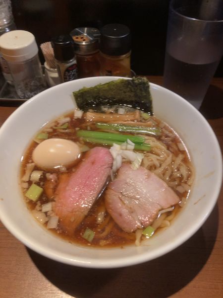 「味玉醤油そば　910円」@麺処 はら田の写真