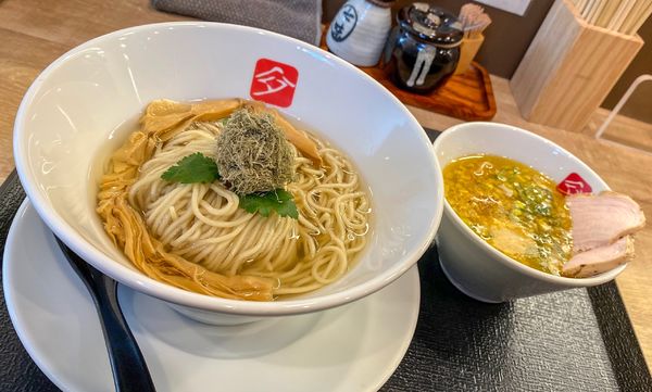 「特製鶏つけそば ¥1,180」@KITCHEN TAKANOの写真