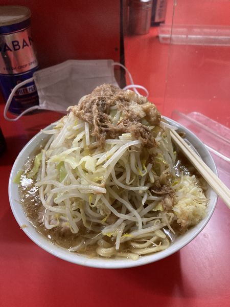 「小（全増し）」@ラーメン二郎 松戸駅前店の写真