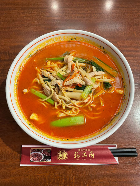 「四川激辛そば(990円)」@福満園 別館の写真