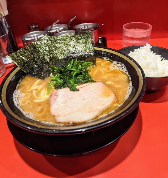 「ラーメン+ライス」@環2家 蒲田店の写真