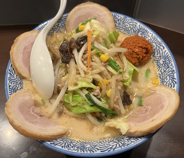 「辛味噌タンメン_チャーシュー」@カラ助の写真