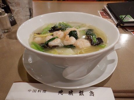 「エビつゆそば」@中国料理 地球飯店の写真