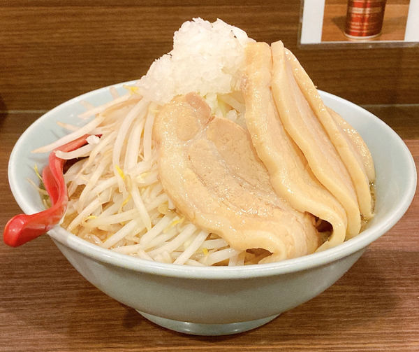 「ふじ麺＋中盛＋豚ダブル(豚4枚)」@山勝角ふじ 総本店の写真