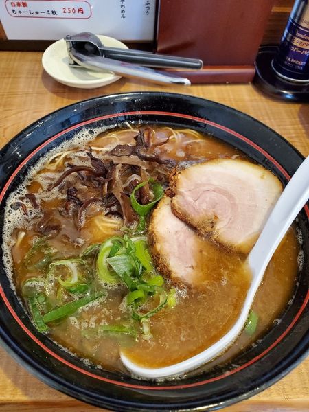 「濃ゆか豚骨」@麺 松風の写真