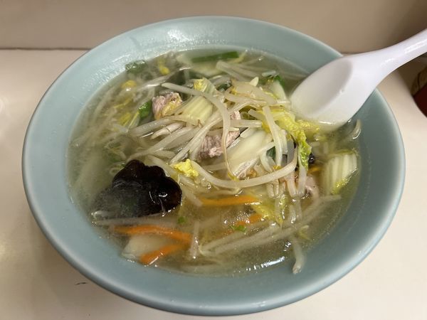 「タンメン」@中華餃子 三陽 新橋店の写真