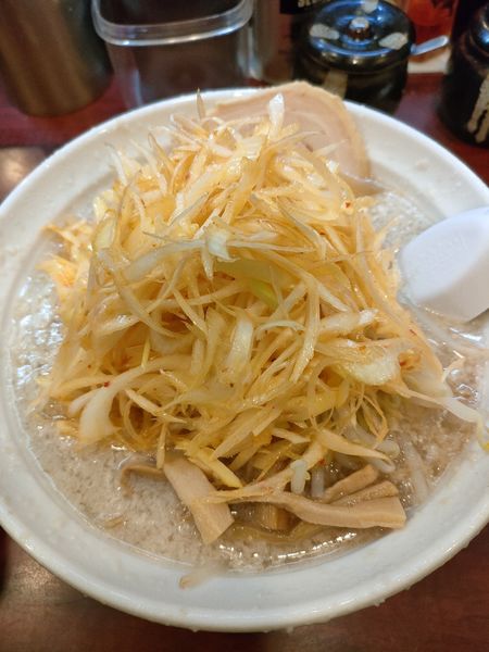 「辛ネギラーメン」@こってりらーめん なりたけ TOKYOの写真