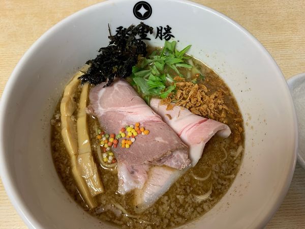 「背脂らーめん」@らぁめん登里勝の写真