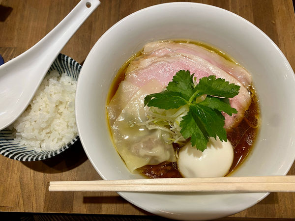 「特製ラーメン」@中華そば 麺壁九年 本店の写真