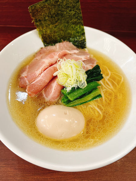 「鶏と貝の潮」@中華そば うお青の写真