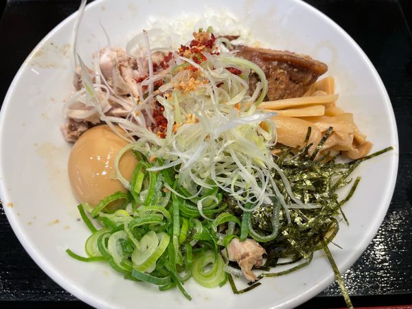 「illmatic まぜそば(1,000円)味玉(100円)」@頑者 illmaticの写真