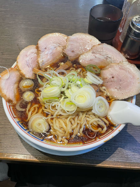 「肉中華そば」@丸中華そばの写真