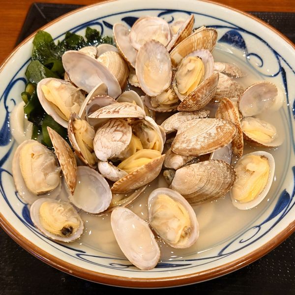 「春のあさりうどん 690円」@丸亀製麺 武蔵境店の写真