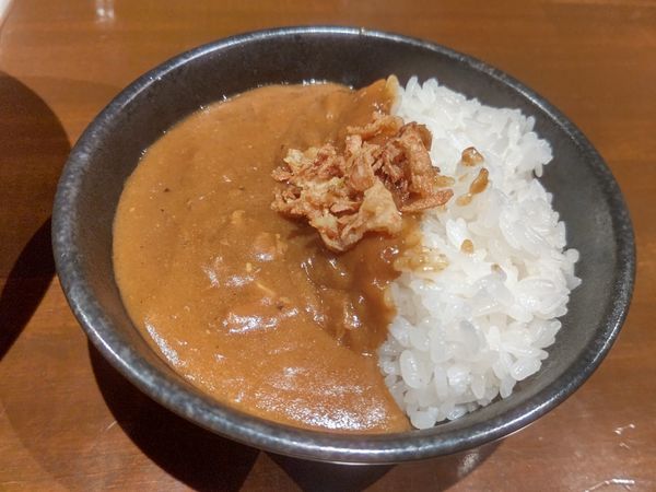 「ミニカレー350円」@昼ラーメン夜ちゃんこ酒場 紅丸の写真