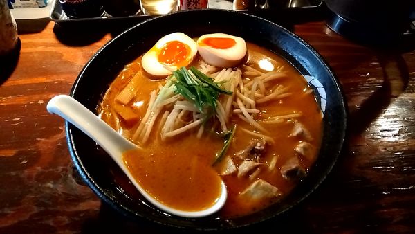 「味玉みそ(930円)」@らーめん一会の写真