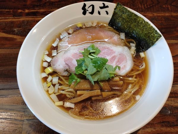 「醤油そば」@中華そば 幻六の写真