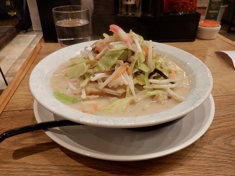 「白ちゃんぽん　小」@じげもんちゃんぽん 池袋店の写真