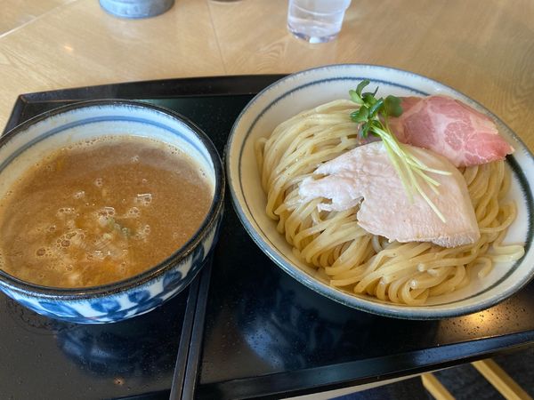 「鶏魚介のつけ麺800円＋特盛100円」@つけ麺 いな月の写真