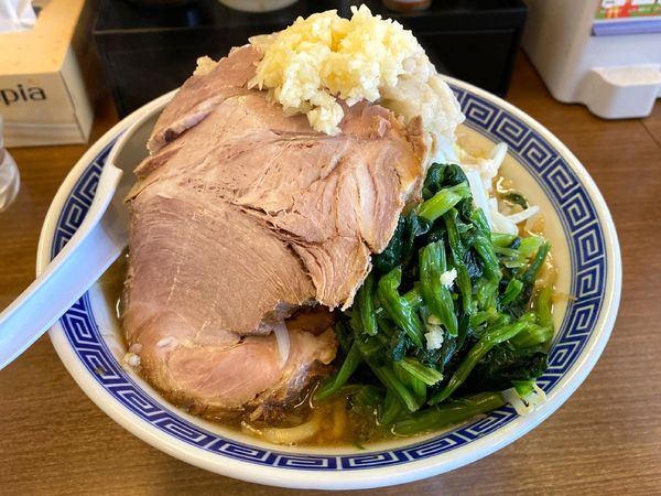 「濃厚だるま二郎 700円（※クーポン利用）」@豚骨醤油家系ラーメン 達磨堂 前橋総本店の写真