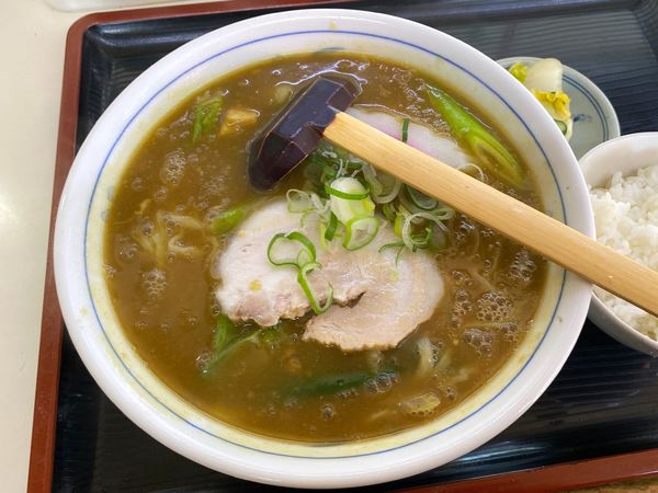 「カレーラーメン 880円」@佐野青竹手打らーめん 大関の写真