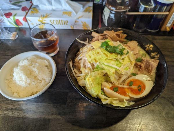 「紫龍ラーメン」@城南らーめん 紫龍 旗の台本店の写真