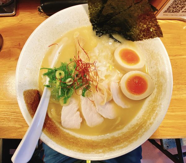 「濃厚鶏白湯ラーメン(特製):1,000円」@麺匠ようすけ 鶏煮亭の写真