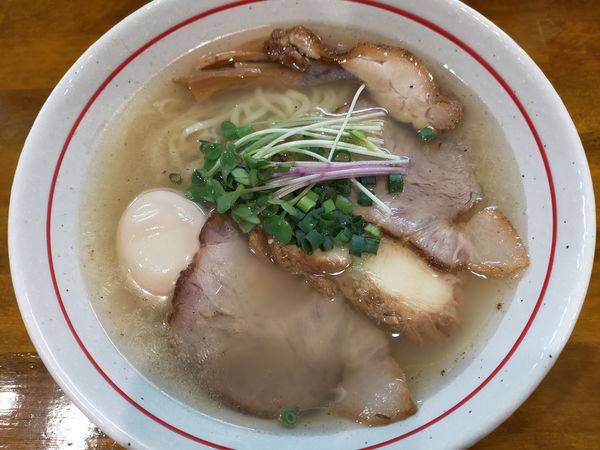 「特塩らー麺980円」@麺屋 ぬまたの写真