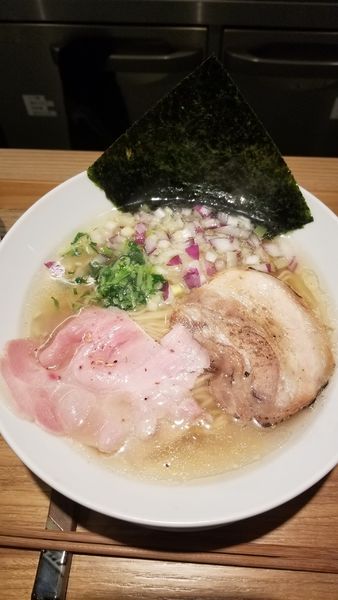 「貝ダシ汐そば」@おダシと銀しゃり 中華そば二兎の写真