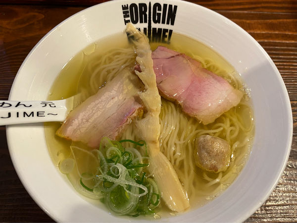 「塩らあめん」@らあめん元の写真