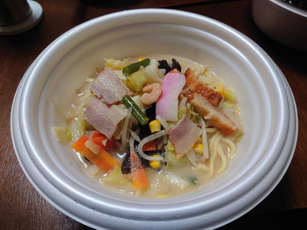 「【テイクアウト】長崎ちゃんぽん900円」@リンガーハット 埼玉新座店の写真