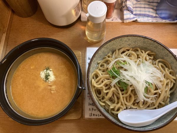 「とまとつけめん(大)」@つけめん処 あすなろ食堂の写真
