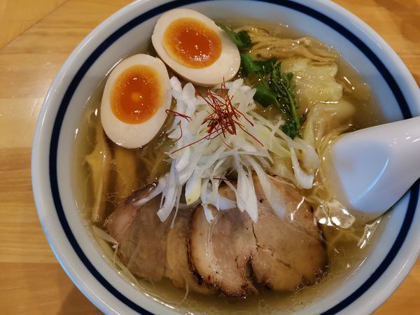 「熟成くろおび拉麺」@利尻昆布ラーメン くろおび 六本木店の写真