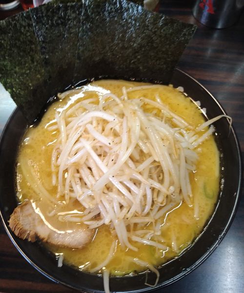 「もやしらーめん」@ラーメン道楽 鮫洲本店の写真