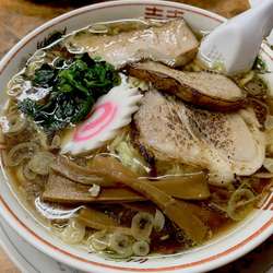 生姜醤油ラーメン