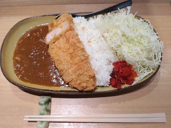 「（平日ランチ・数量限定）ロースカツカレー　１５００円」@とんかつ割烹とみたの写真