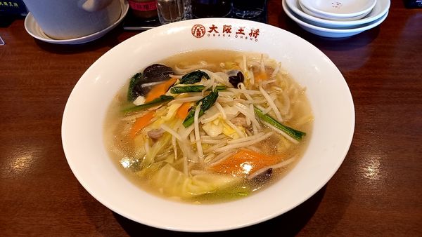 「大阪ちゃんぽん」@大阪王将 松江北店の写真