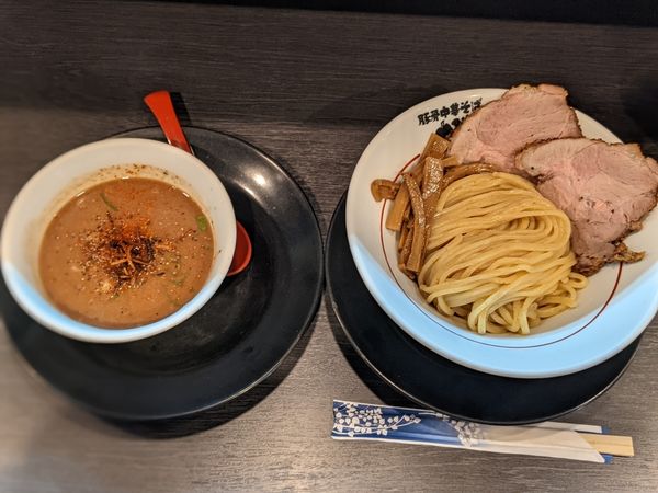 「つけ麺」@豚骨中華そば がんたれの写真