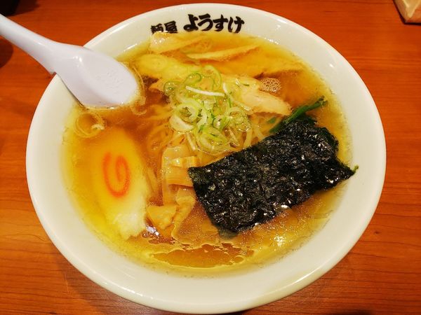 「醤油ラーメン」@麺屋 ようすけ 東京ラーメンストリート店の写真
